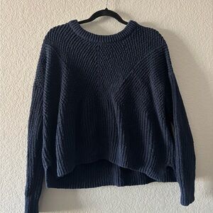 Madewell Dark Blue Crew Neck Sweater